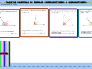 Complementary & Supplementary Angles Flashcards