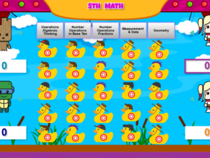5th Grade Math Duck Game