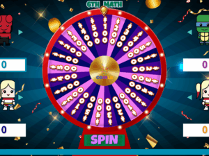 6th Grade Math Wheel Game