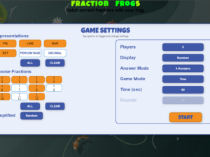 Fraction Frogs