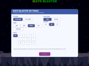 Math Blaster